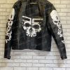 Icon Motorhead Skull Motorcycle Black Jacket