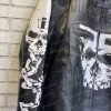Icon Motorhead Skull Motorcycle Black Jacket