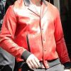 Nick Jonas London Visit Leather Jacket