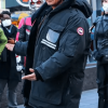 Jeremy Renner Canada Fur Coat