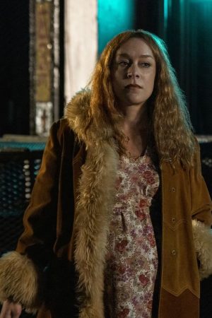 Russian Doll S02 Nora Suede Leather Shearling Coat