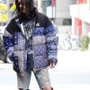 Patchwork Bandana Puffer Jacket