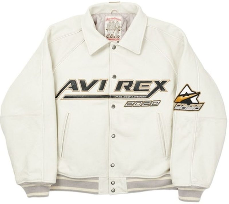 Palace 2020 No Snake White Jacket