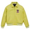 USA Icon Yellow Leather Jacket