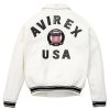 USA Icon Snow White Leather Jacket