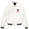 USA Icon Snow White Leather Jacket