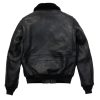 G-1 Flight Top Gun Black Leather Jacket