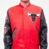 Chicago Bulls Varsity Red & Black Jacket