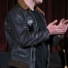 Elon Musk Dark Brown Leather Jacket