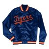 Detroit Tigers Satin Varsity Jacket