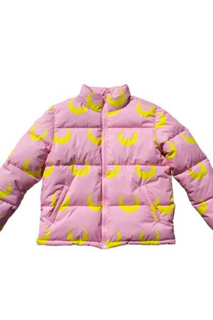 Sailor Moon Pink Puffer Jacket