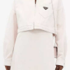 Prada Plaque Pink Denim Jacket
