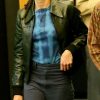 The Crowded Room 2022 Ariana Leather Jacket