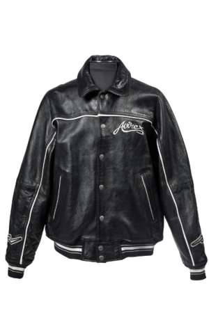 Bad Boy Records Leather Varsity Jacket