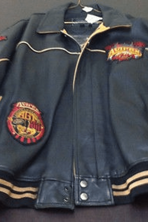 Let it Ride Leather Bomber Jacket