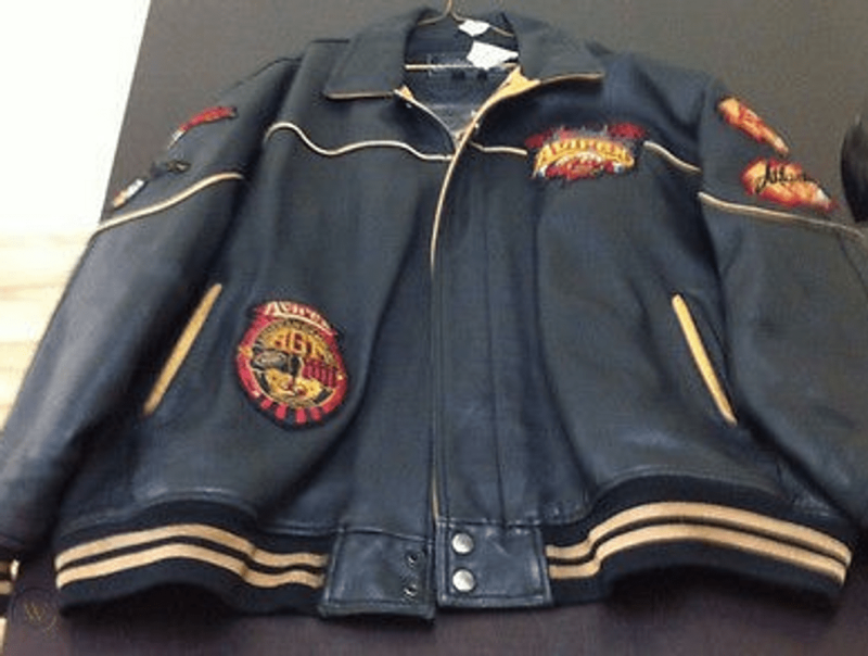 Let it Ride Leather Bomber Jacket