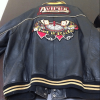 Let it Ride Leather Bomber Jacket