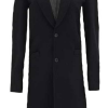 Meskina 2022 Leyla Black Trench Coat