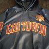 Vintage 1992 Fubu Chi Town Navy blue Hoodie