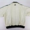 Vintage White and Green Leather Jacket