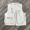 USA White Cotton Vest