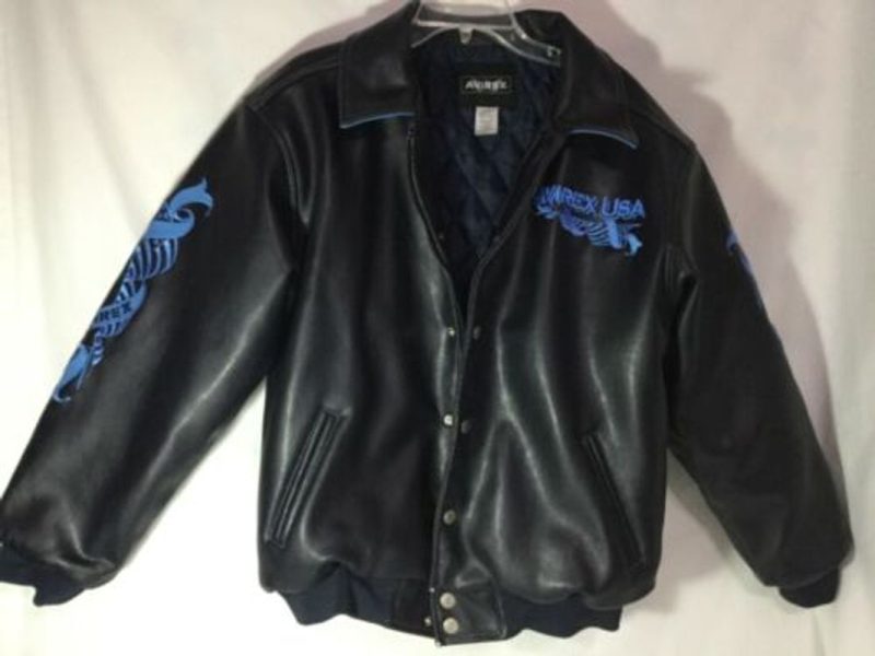 Vintage Rare USA Eagle Leather Jacket