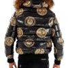 George V Paris Gold Bomber Jacket