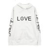 vLil Peep Love White Hoodie