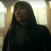 The Umbrella Academy Season 3 Emmy Raver Lampman Black Cape