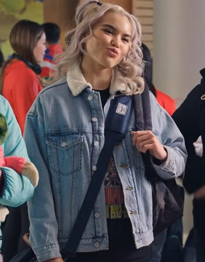 1UP 2022 Paris Berelc Blue Denim Jacket front look