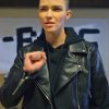 1up 2022 Parker stylish Leather Jacket