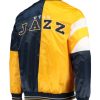 75th Anniversary Leader Utah Jazz Jacket back look