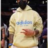 Adidas Fear Of God Yellow Hoodie