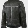 Aviator Mens B16 Shearling Black Jacket