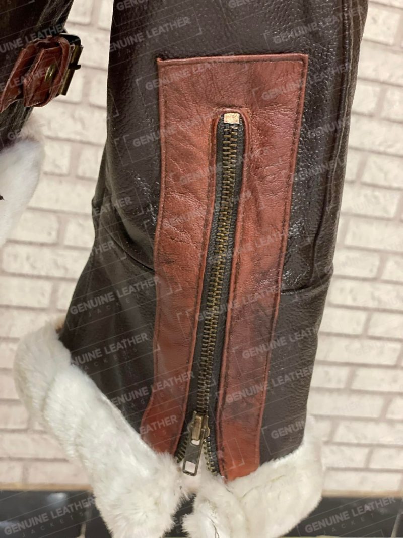 Bomber Shearling Brown Jackets
