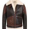 Bomber Shearling Leather Jacket