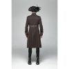 Brown Private Coat back look