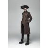 Brown Private Coat front look