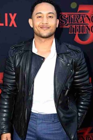 Tahj Mowry Stranger Things Black Jacket