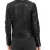 Doctor Who Clara Oswald black Leather Jacket