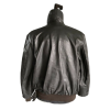 Flight US Air Force Bomber Black Leather Jacket