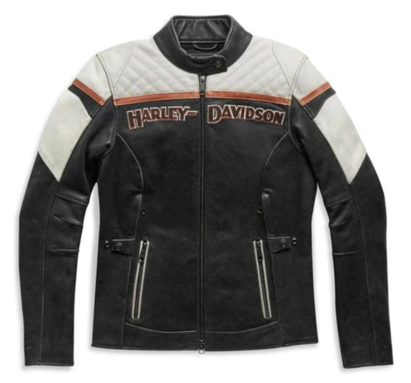 Harley-Davidson Triple Vent Miss Enthusiast II Leather Jacket