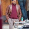 John Shaft 2019 Samuel L. Jackson Brown Blazer