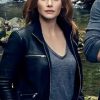 Jurassic World Dominion Claire Dearing black Leather Jacket