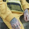 Lil Peep places face Yellow Tracksuit