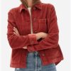 Love Life Claudia Hoffman Plaid Coat back look