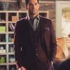 Lucifer Morningstar Casual Maroon Blazer
