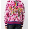 Men’s Dragon Appliquéd Bomber Jacket