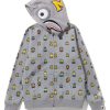Minions Bape grey Hoodie