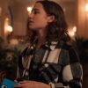 Mira Irma Vep Alicia Vikander Plaid check print Jacket